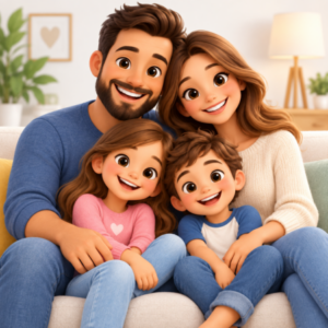 Logo del grupo de Nuestra vida en familia